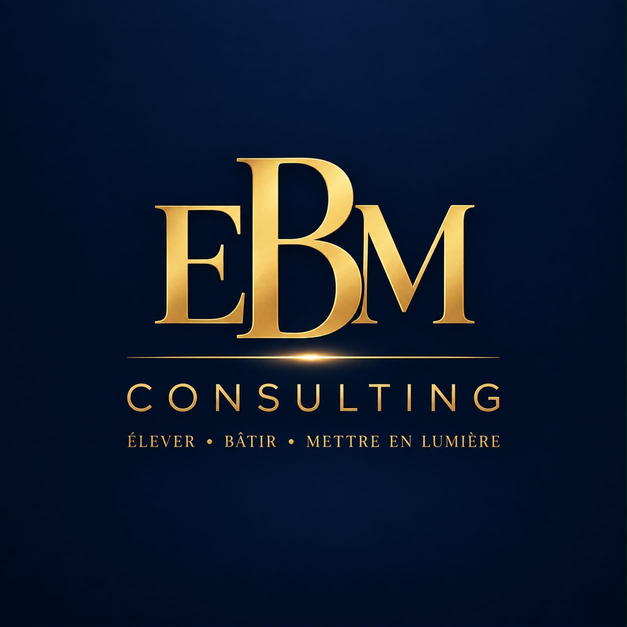 EBM Consulting — Élever, Bâtir, Mettre en lumière